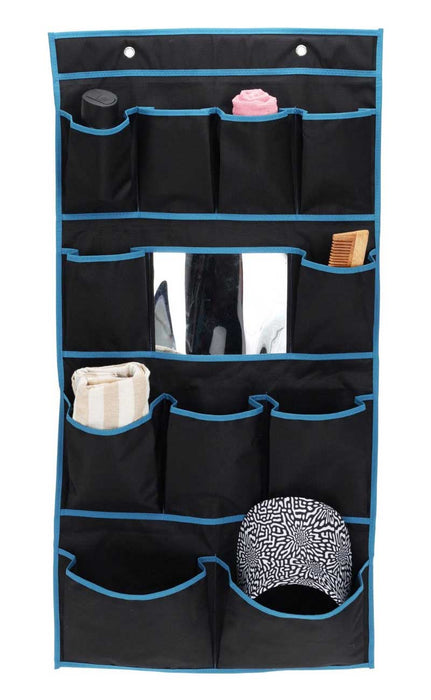 KI-generiertes Bild,Hänge-Organizer Hängeregal 11 Fächer 90x45cm Türregal Schuhregal Hängetasche