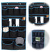 KI-generiertes Bild Hänge-Organizer Hängeregal 11 Fächer 90x45cm Türregal Schuhregal Hängetasche