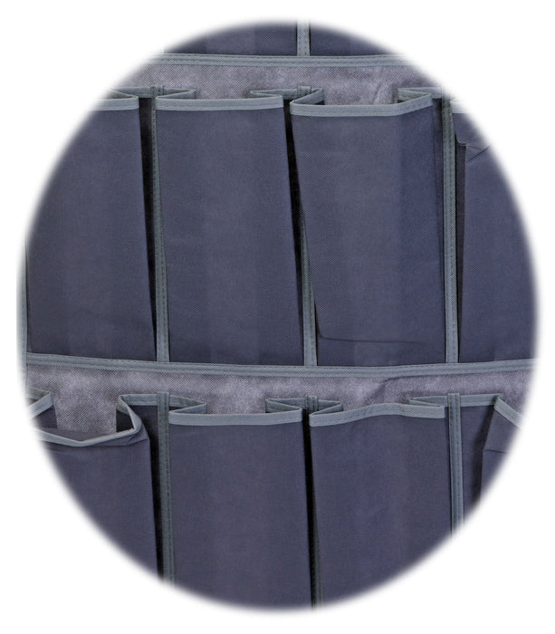 KI-generiertes Bild,XL Hänge-Organizer Hängeregal 16 Fächer 110-45cm Türregal Schuhregal Hängetasche