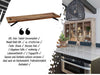 KI-generiertes Bild,XXL Akazie Serviertablett 67cm klappbar Holz Tablett Tabletttisch Frühstückstablett