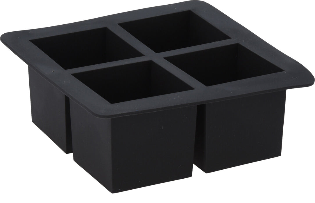 KI-generiertes Bild,2x XXL Silikon Eiswürfelformer 5cm große Würfel Eiswürfelform Eiswürfelbereiter