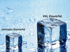 KI-generiertes Bild,2x XXL Silikon Eiswürfelformer 5cm große Würfel Eiswürfelform Eiswürfelbereiter