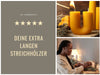 KI-generiertes Bild,XL 120 Streichhölzer 2er-Set 10cm lang Köcher Zündhölzer Weihnachten